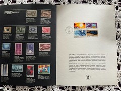 Scott #2006-09 Knoxville World’s Fair Folio with 4 First Day Issue Stamps (1982)