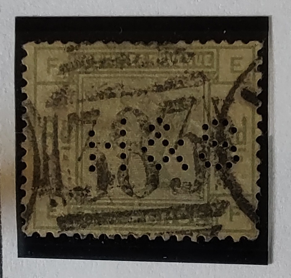 1883-1884 British Overprint