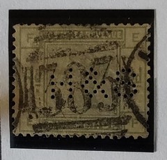 1883-1884 British Overprint