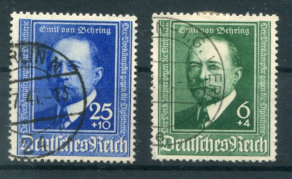 DR-3.Reich 760/61 Original Stamp Used 1933-1945 Stamp