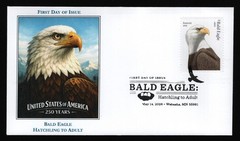 #6082-6086 Bald Eagle, Add-On [3] FDC **ANY 5=FREE SHIPPING**