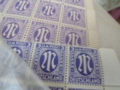 GERMANY 10000 MNH STAMPS 1923 INFLATION TIME AND WWII