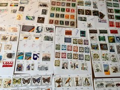 German stamps M&U Reich stamps inflation posed ddr 77 approval leaves *a505