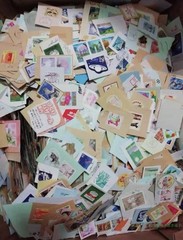 Japan 50 pcs Onpaper Used Mixed Stamps Lot Kiloware + Free Shipping Free Gift