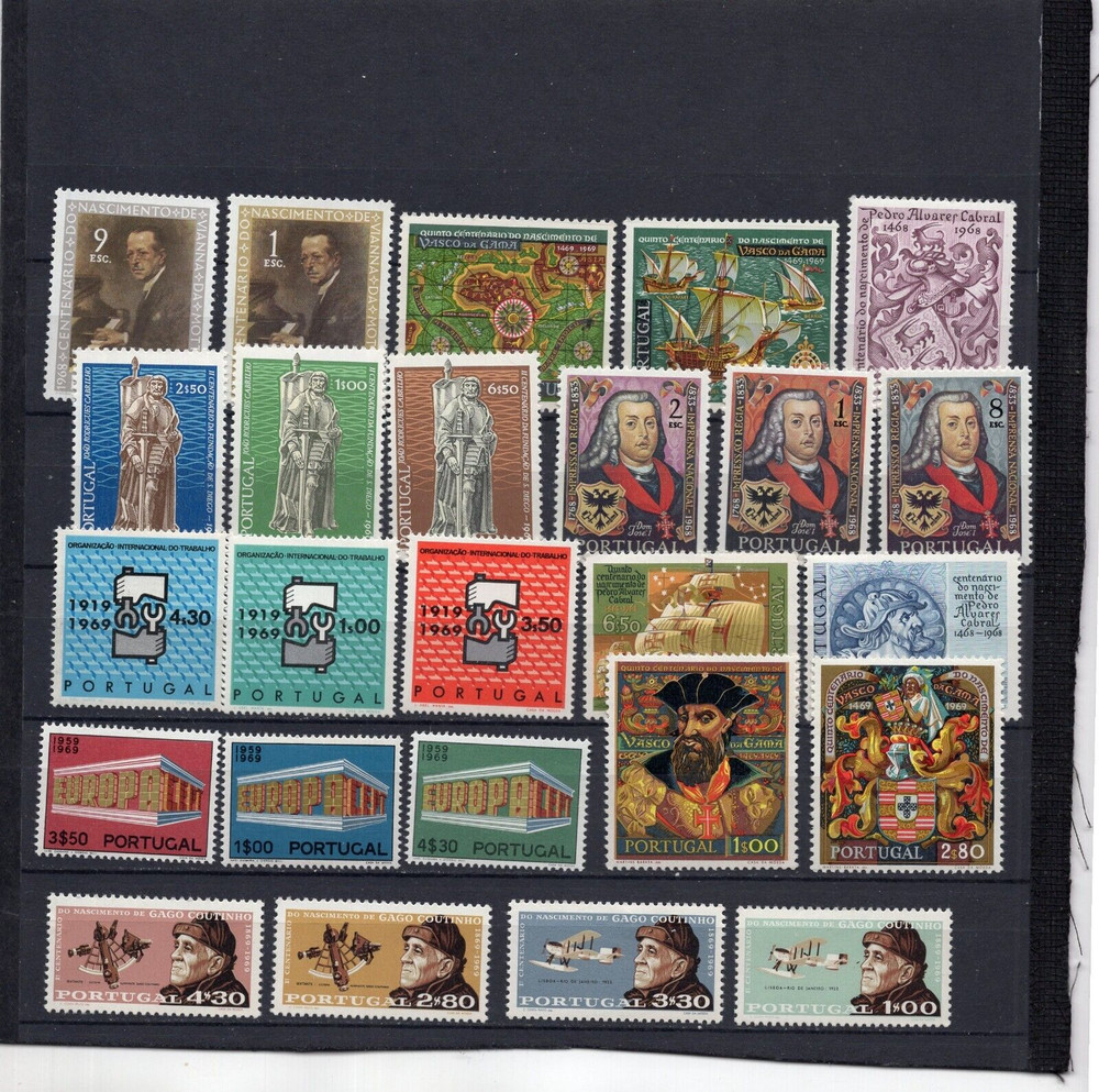 PORTUGAL 1969 COMPLETE YEAR SET MINT NEVER HINGED MNH