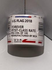 Coil Of 100 Forever First-Class Stamps