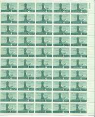 Scott #1124…4 Cent….Oregon Statehood…Sheet of 50