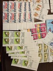 Misc US Postage Stamps Lot In Plate Blocks, Singles & Multiples Mint