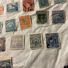 BOLIVIA-(-1910-1950-)-HISTORICAL EVENTS -LOT OF 53-STAMPS-MH/USED-B02