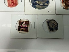 Set Of 5 Vintage Collectible Stamps