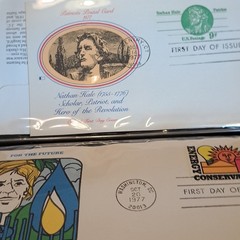 US First Day Covers Album 1969-1980 Historical Events, Folk Art, Wildlife