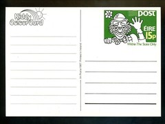 Postal Stationery Ireland postal card LOT OF 7 Halloween Santa holidays 1987