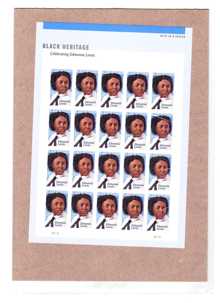 Scott #5663, Edmonia Lewis, Sculpturer-pane of 20 Sealed Forever Stamps-2022-MNH