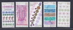 Japan 2017 Physical & Chemical Research Complete Used Set 82Y Sc# 4096-4100