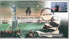 21-075, 2021,Plymouth 400, Event Cover, Pictorial Postmark, SC 5524, National Mo