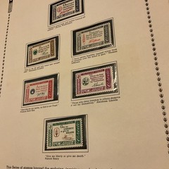 U.S.-(-1960-)-HISTORICAL EVENTS-lot Of 14-Stamps-ON ALBUM PAGE-USED-#30