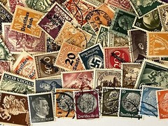 GERMANY – DEUTSCHES REICH – with WWII – Collection of 200 used stamps
