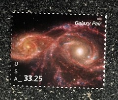 2026USA $33.25 Galaxy Pair – Express Mail – Single Stamp Mint NH