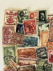 DEUTSCHES REICH – mainly WWII, with areas – Collection of 500 stamps – MNH/Used
