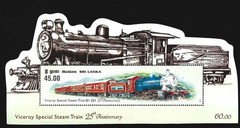 SRI LANKA 2011 Viceroy Special Steam Train Miniature Sheet MNH