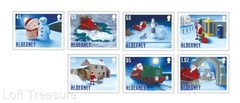 Alderney Stamps: “Santas Visit” Presentation Pack 2020