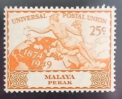 MALAYSIA – Perak GVI SG126, 25c Mint and hinged seller ref #37
