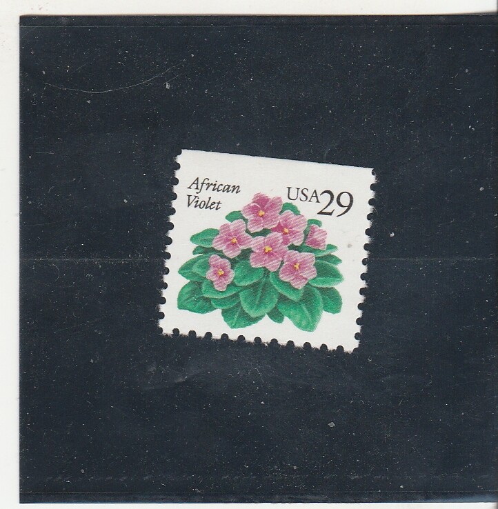 Scott # 2486 US African Violet M/NH O/G BOOKLET