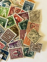 DEUTSCHES REICH – mainly WWII, with areas – Collection of 500 stamps – MNH/Used