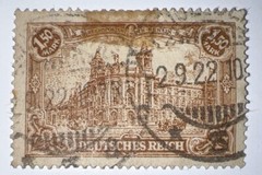 Travelstamps: Germany Stamp Architecture – 1.50m Used Handstamped