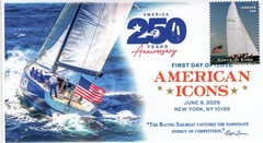26-208, 2026, American Icons, Complete Set (13 Covers) First Day Cover, DCP