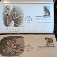 US First Day Covers Album 1969-1980 Historical Events, Folk Art, Wildlife