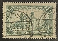 Travelstamps: Germany Deutches Reich Stamp Architecture – 1.25m Used Handstamped