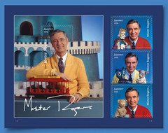US 2026 Stamp Encore Mister Rogers Forever Stamp Souvenir Sheet
