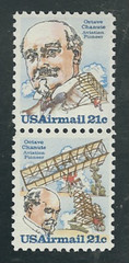 Scott # C-93/4…21 Cent…Chanute…2 Pairs