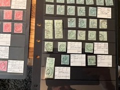 GB KEVII huge study collection in 3 High Values 2/6, 5/-, 10/- 16 cards *a512