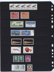 **ANCHOR 100 New Stock Pages 8S (8- rows) Sheets – Black sheets–FREE SHIPPING.