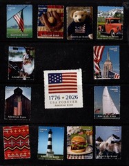 #6105 2026 American Icons Singles set/13 – MNH