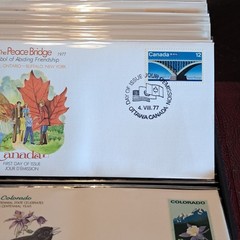 US First Day Covers Album 1969-1980 Historical Events, Folk Art, Wildlife