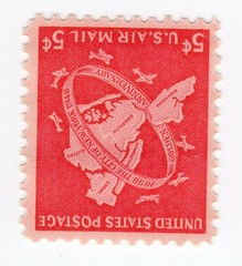 Scott #c38 Map of 5 Buroughs Airmail Single Stamp – MNH