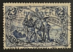 Travelstamps; Germany Stamps Scott #93 – Union of North & South Used Handstamped