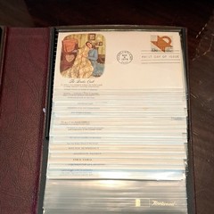 US First Day Covers Album 1969-1980 Historical Events, Folk Art, Wildlife