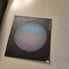 Used US Stamp Uranus Forever Black Blue 2016 United States 2011-Present