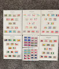 477 United Nations stamps mint from 1971-1997 on album pages all different