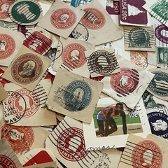 VINTAGE USA SQUARES CUTOUT LOT – NICE COLLECTION!