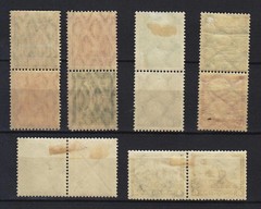 GERMANY REICH GERMANIA ZUSAMMENDRUCKE SMALL COLLECTION MINT (26)