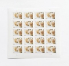 2011 USPS Forever Stamps WEDDING WHITE ROSES 5 Sheets of 20/sheet total 100