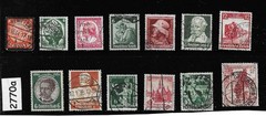 Stamps Regular postage all pre 1940 Third Reich era 1933-1945 Germany #2770a