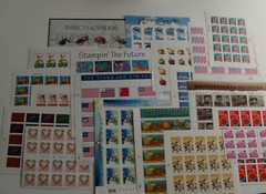 Four (4) Sheets x 20 = 80 Assorted of Mixed Designs of 33¢ US Postage Stamps USA