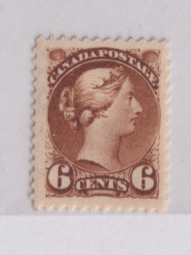 CANADA #39 part Original Gum four large margins VERY FINE MINT
