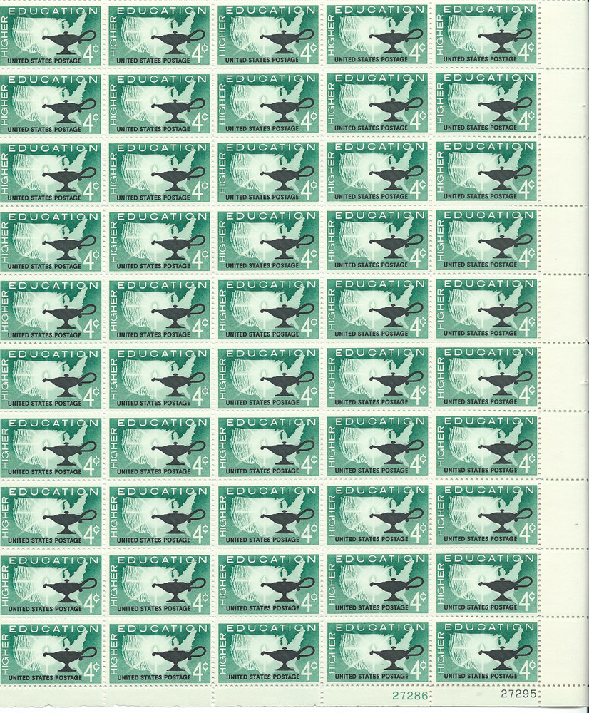 Scott #1206….4 Cent…Higher Education…Sheet of 50